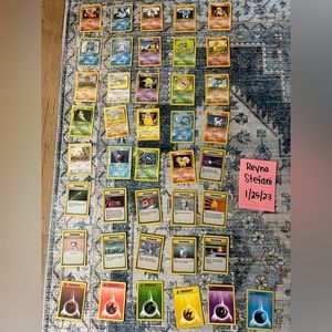 41 Base Set Unlimited Pokémon Cards WOTC